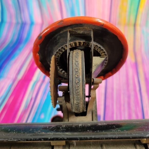 Antique Toy Louis Marx Junior Dial Typewriter - Picture 8 of 11